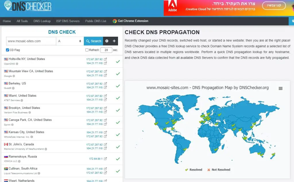 DNS Propagation